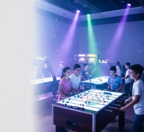 מסיבת בר מצווה עם משחקי שולחן